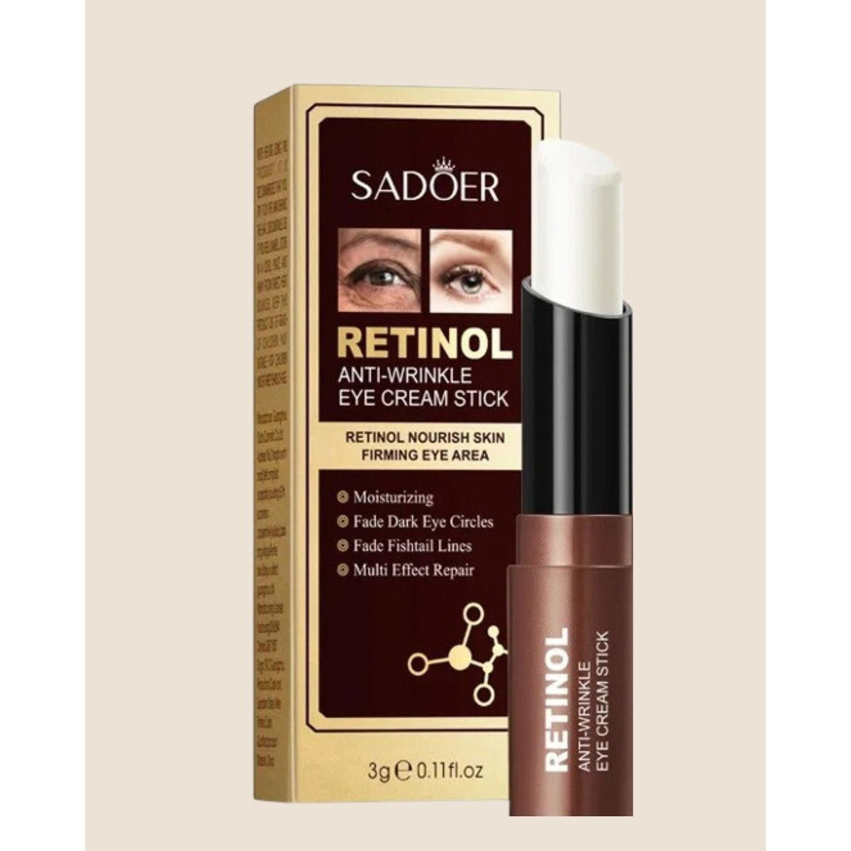 SADOER Anti-Wrinkle Eye Cream Stick 3g