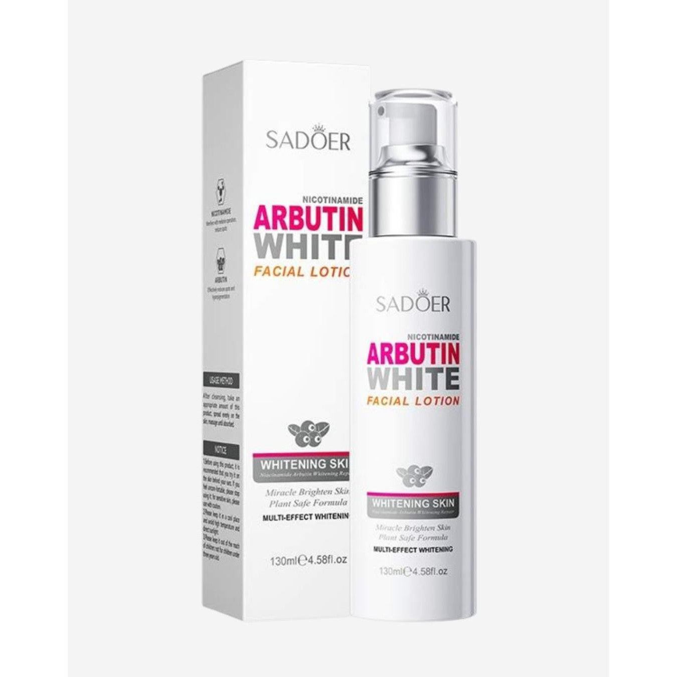 SADOER Arbutin White Facial Lotion  130ml