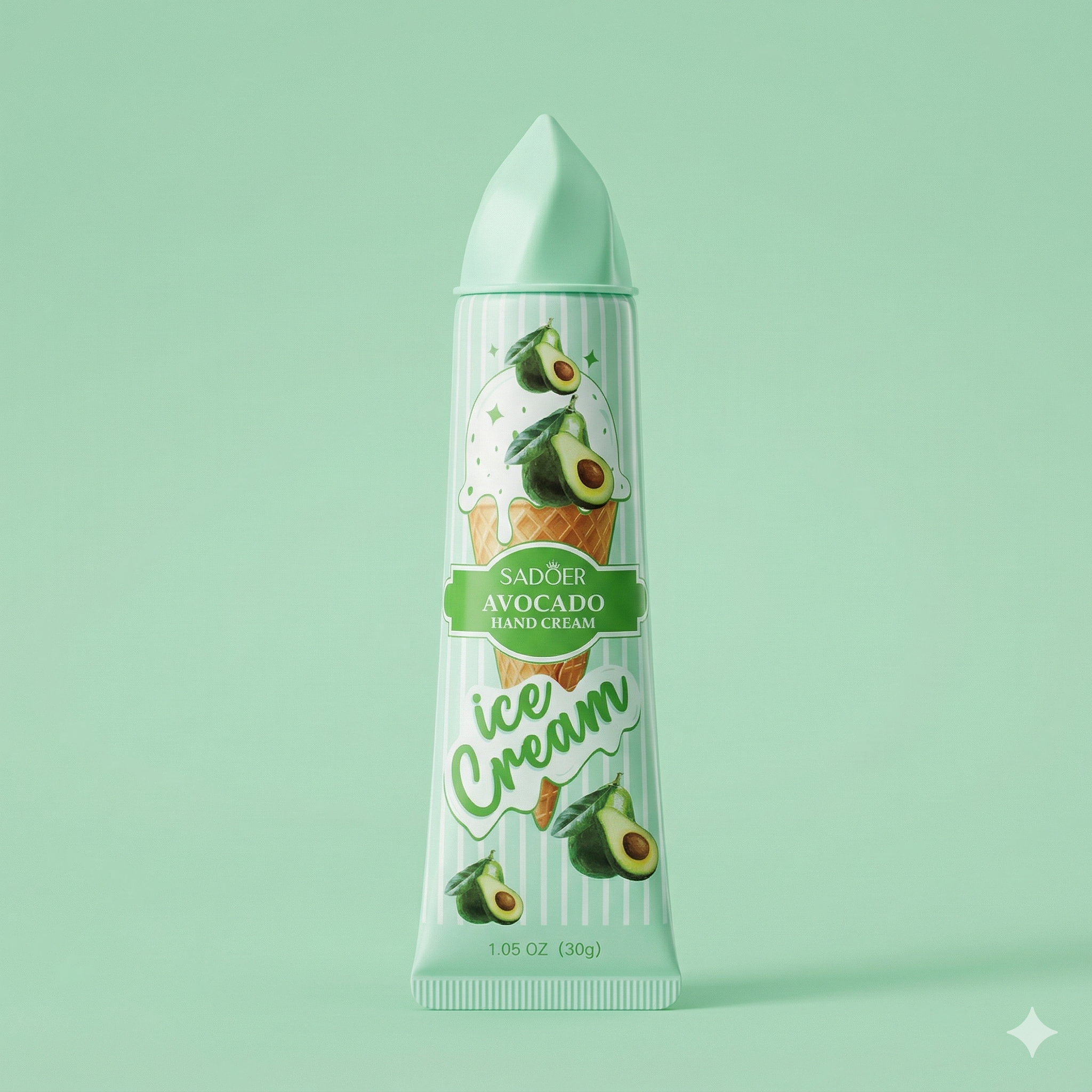 SADOER Avocado Ice Cream Hand Cream - 30g (1.05 oz)