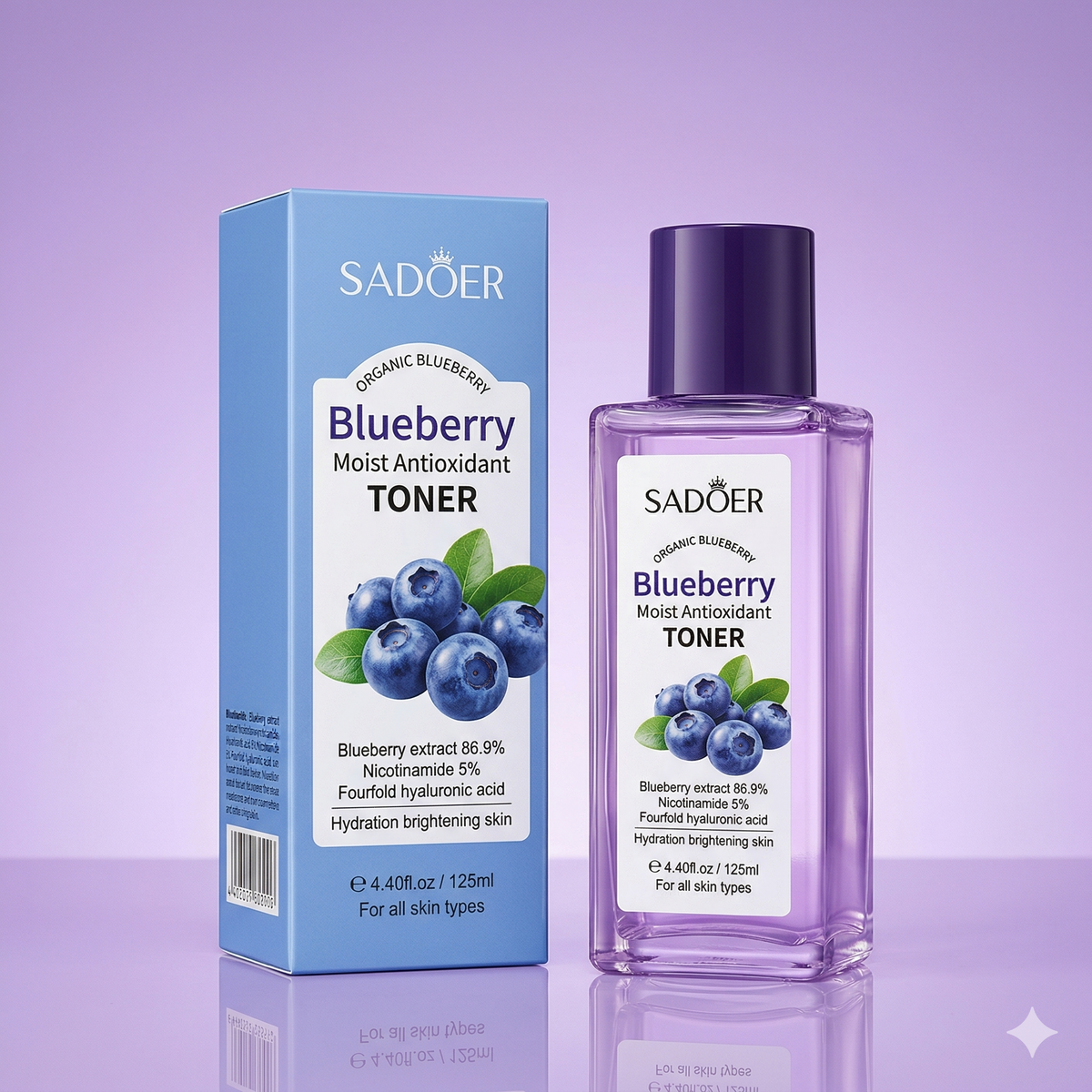 SADOER Blueberry Moist Antioxidant Toner
