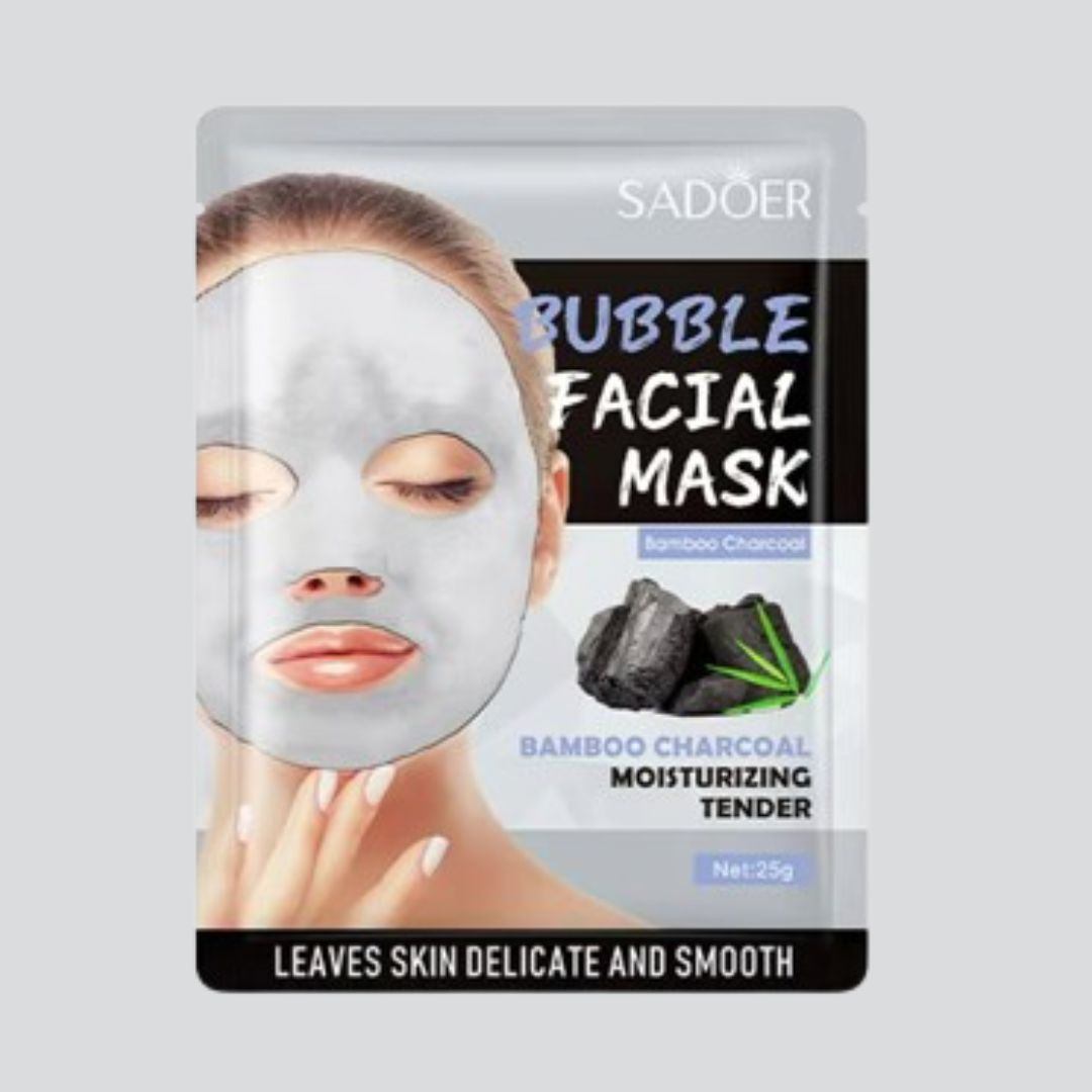 SADOER Bubble Facial Mask 25g Charcoal