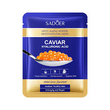 SADOER Caviar Hyaluronic Acid Anti-Aging Repair Moisturizing Mask