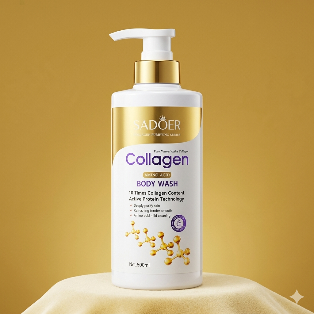 SADOER Collagen Purifying Series Amino Acid Body Wash (500ml)