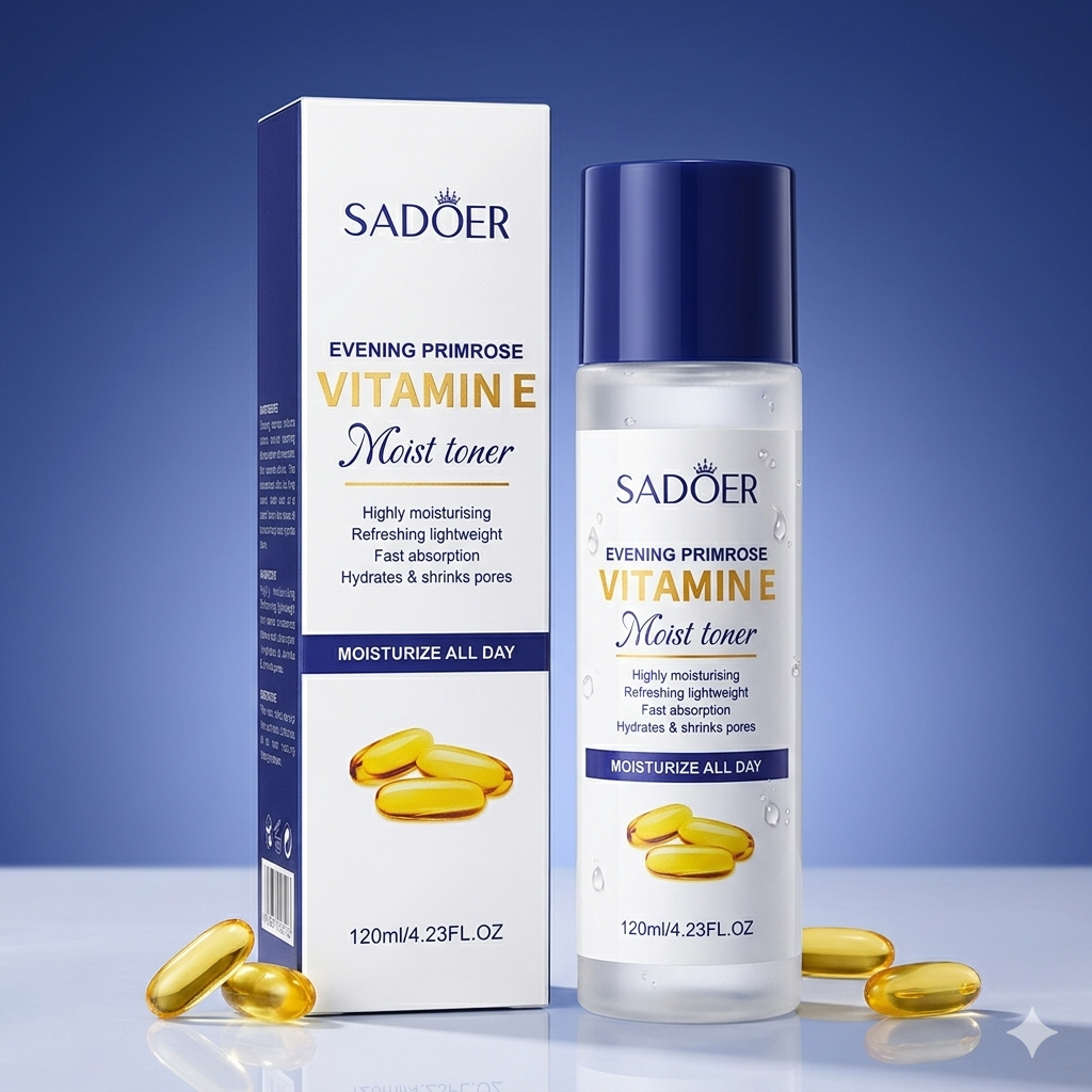 SADOER Evening Primrose & Vitamin E Moist Toner (120ml)