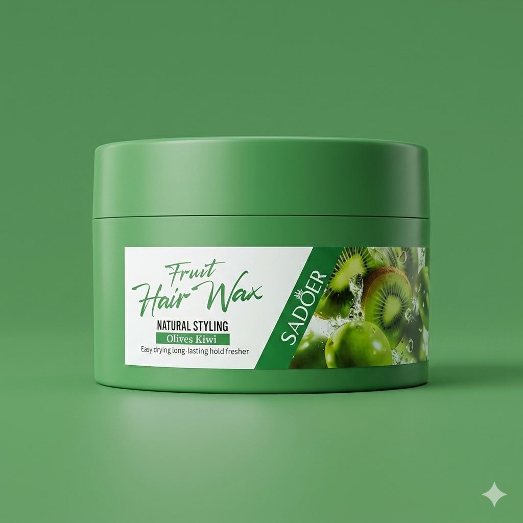 SADOER Fruit Hair Wax (Olives & Kiwi)