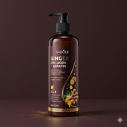 SADOER Ginger Collagen + Keratin 4-in-1 Hair Conditioner (500ml)
