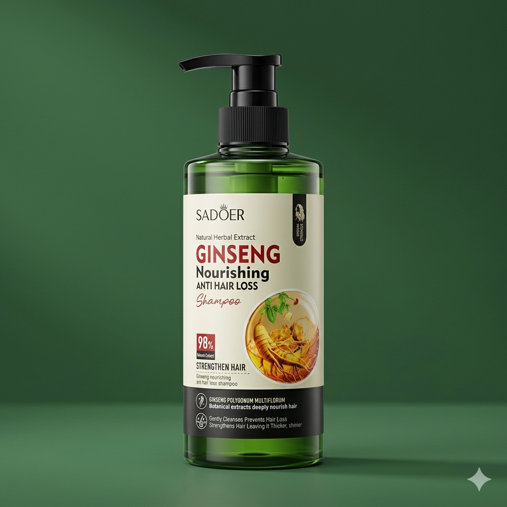 SADOER Ginseng Nourishing Anti Hair Loss Shampoo 500ml
