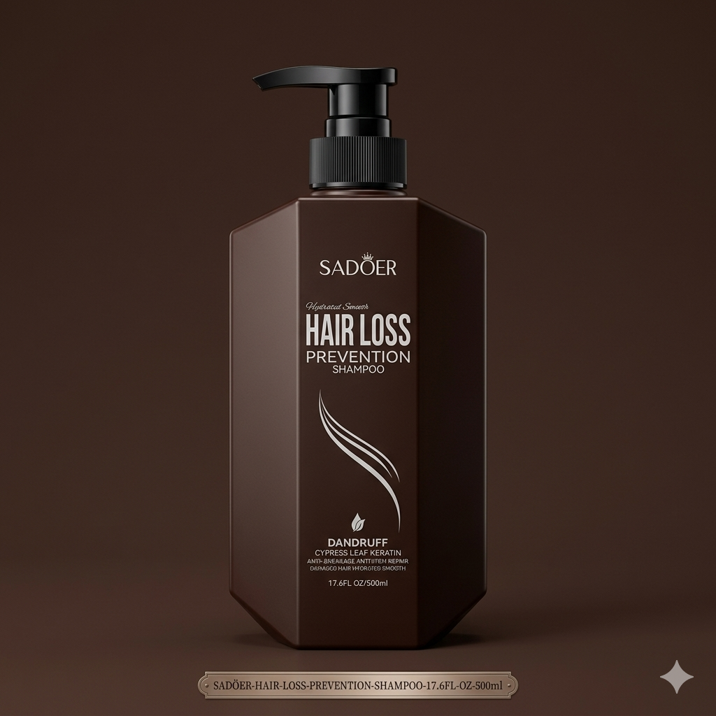 SADOER Hair Loss Prevention & Anti-Dandruff Shampoo 500ml