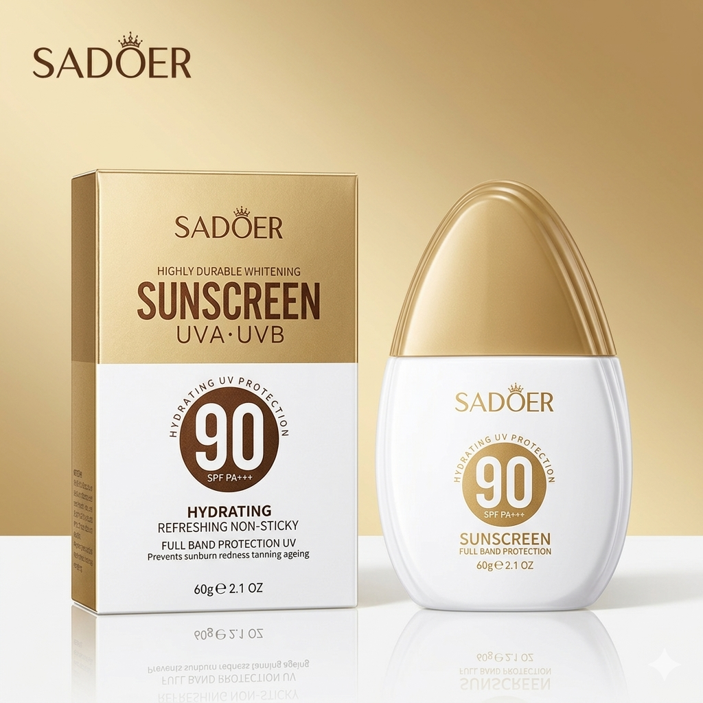 SADOER Highly Durable Whitening Sunscreen (SPF 90 PA+++)