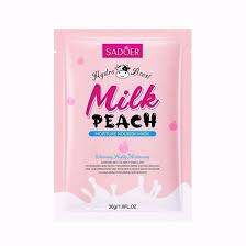 SADOER Hydro Boost Milk Peach Moisture Nourish Mask