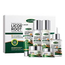 SADOER Licorice Root Vitamin C Hydrate Whiten Nourish Six Piece Set