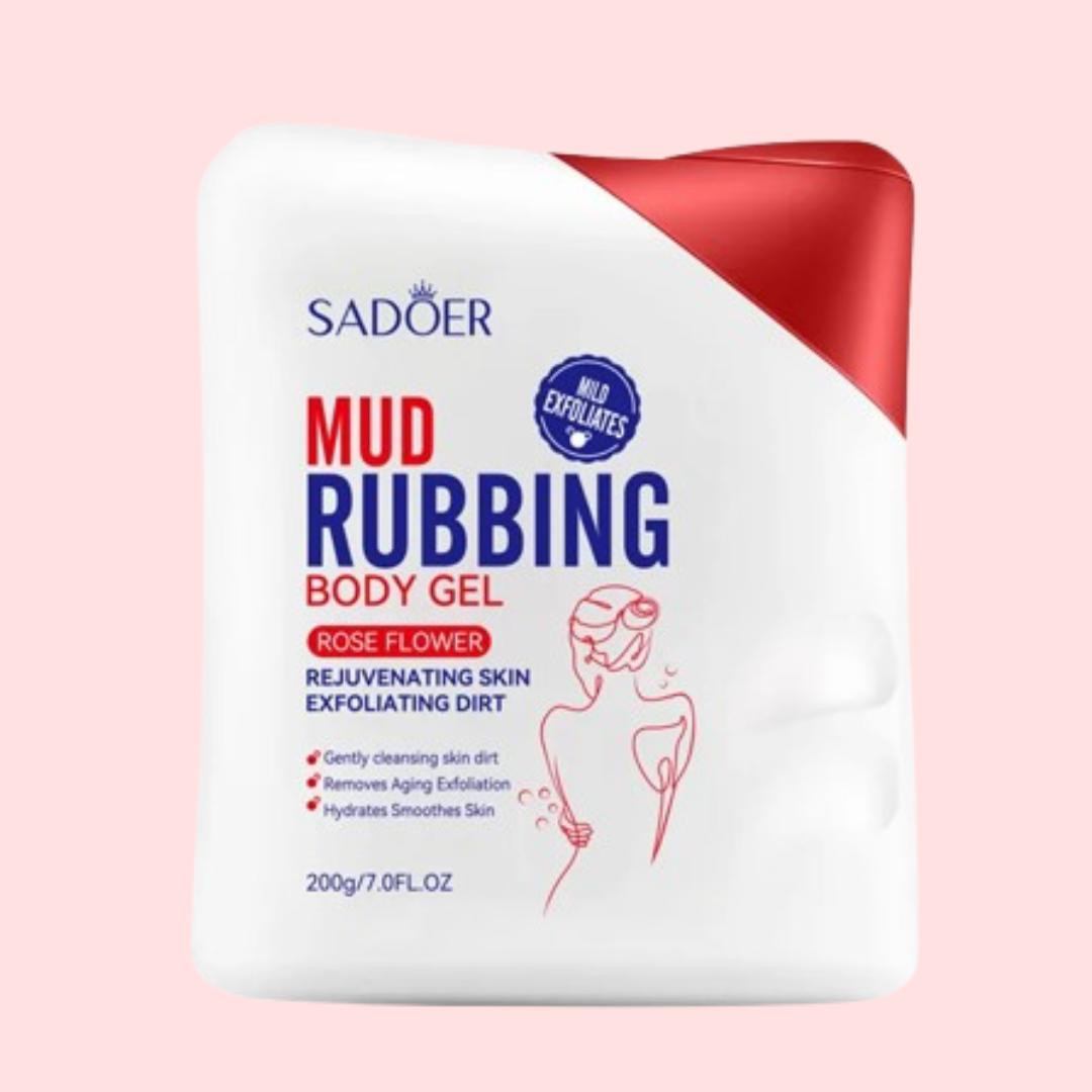 SADOER Mud Rubbing Body Gel 200g-Rose
