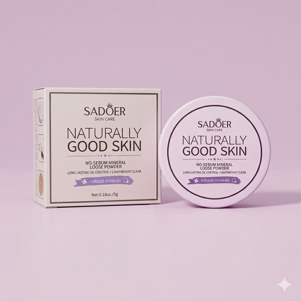 SADOER Naturally Good Skin No-Sebum Mineral Loose Powder