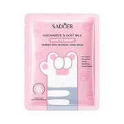 SADOER Niacinamide & Goat Milk Whitening Hand Mask