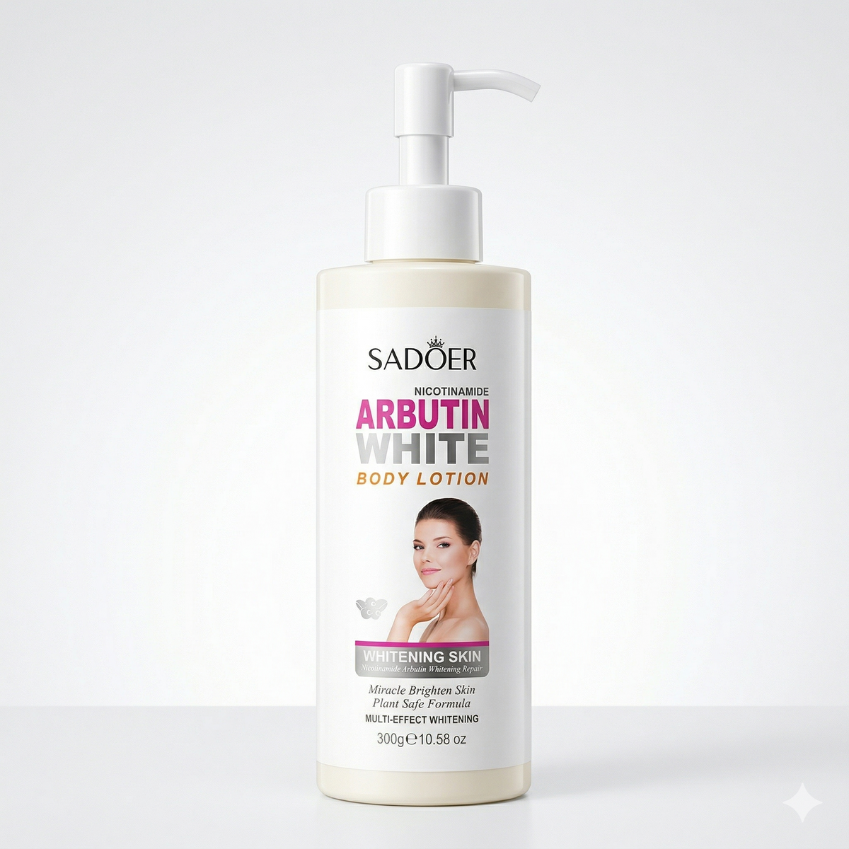 SADOER Nicotinamide Arbutin White Body Lotion (300g/10.58 oz)