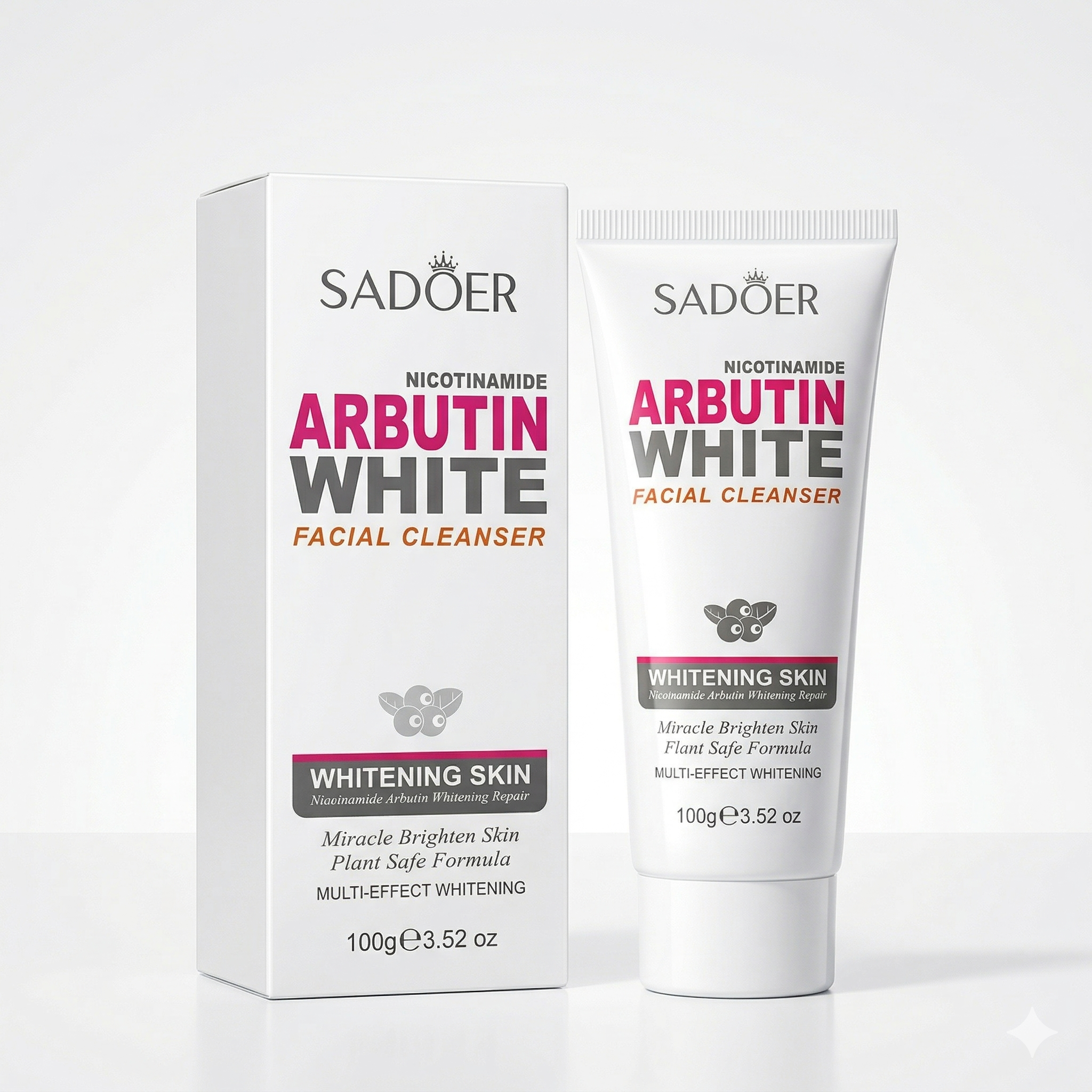 SADOER Nicotinamide Arbutin White Facial Cleanser