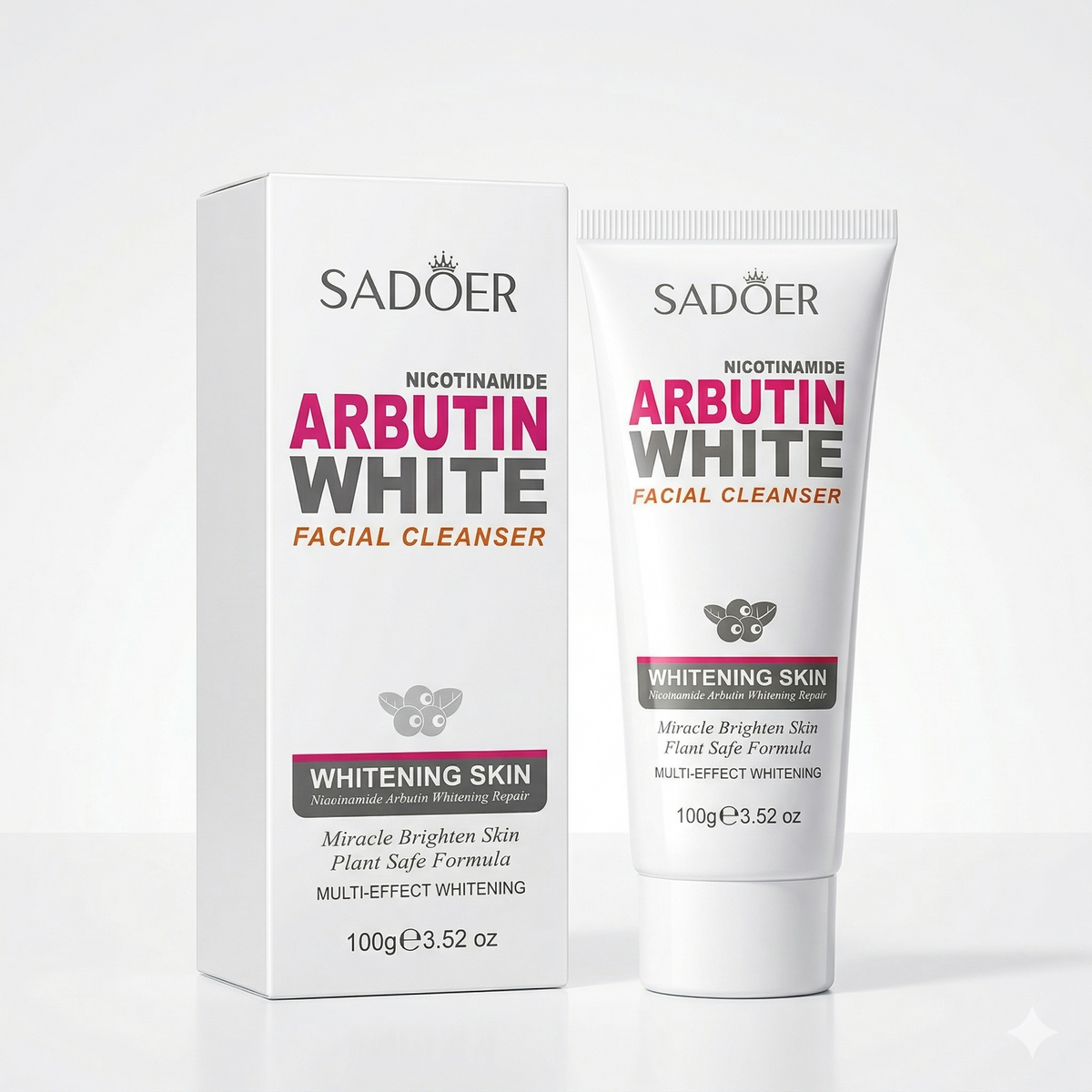 SADOER Nicotinamide Arbutin White Facial Cleanser