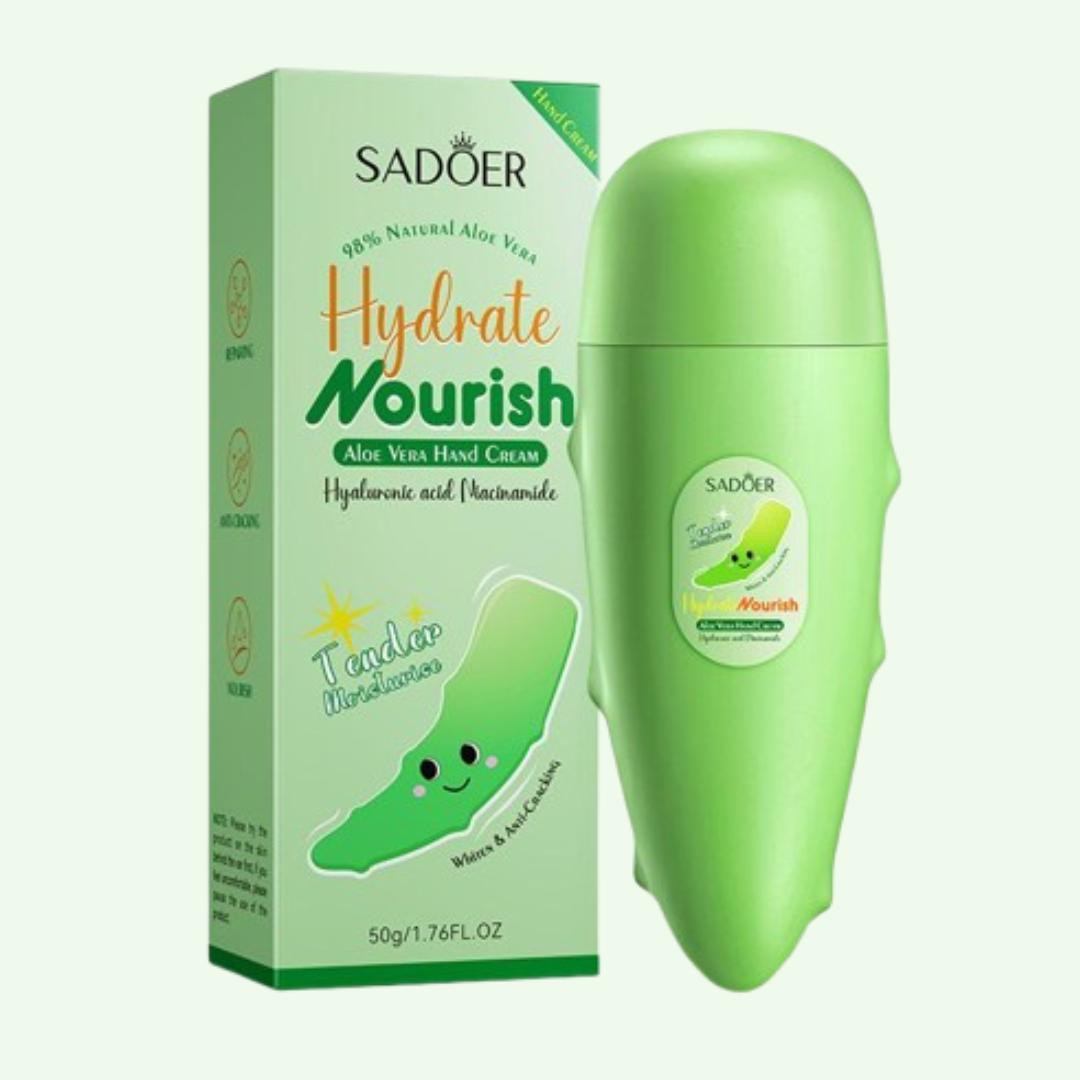 SADOER Nourish Hand Cream 80g-Aloe Vera