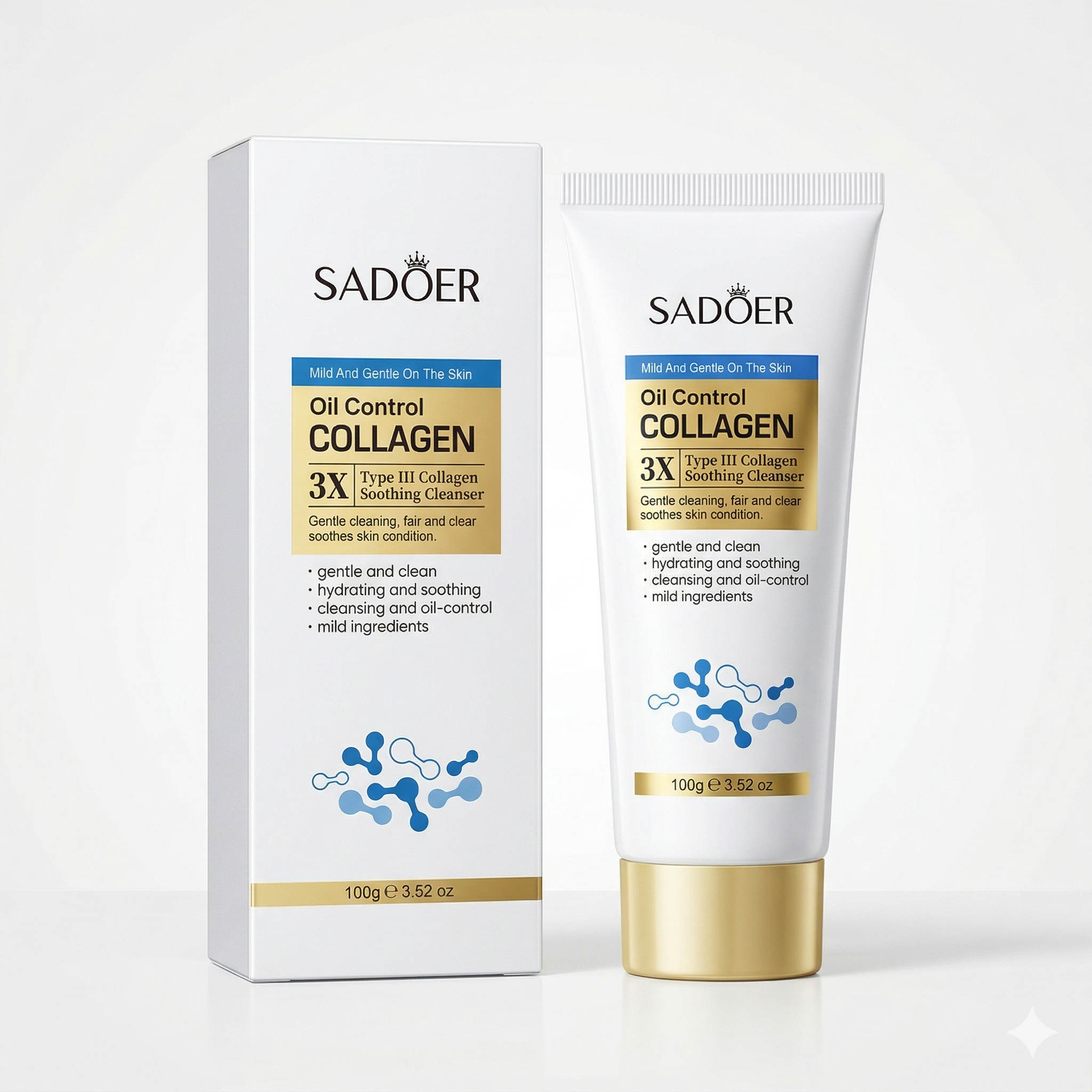 SADOER Oil Control Collagen Soothing Cleanser
