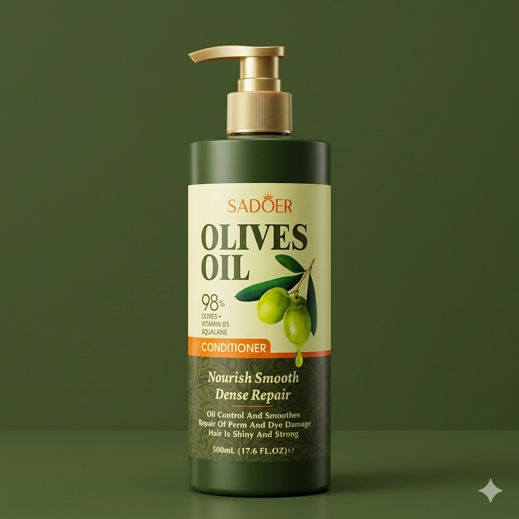 SADOER Olive Oil Nourishing Hair Conditioner (500ml)