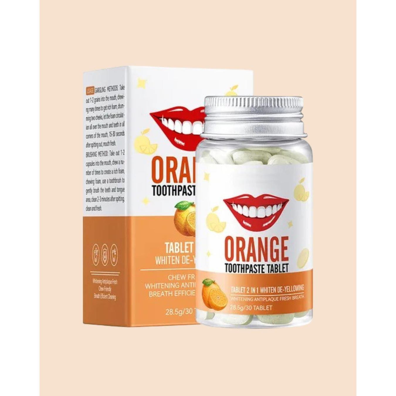 SADOER Orange Toothpaste Tablet 30Capsules