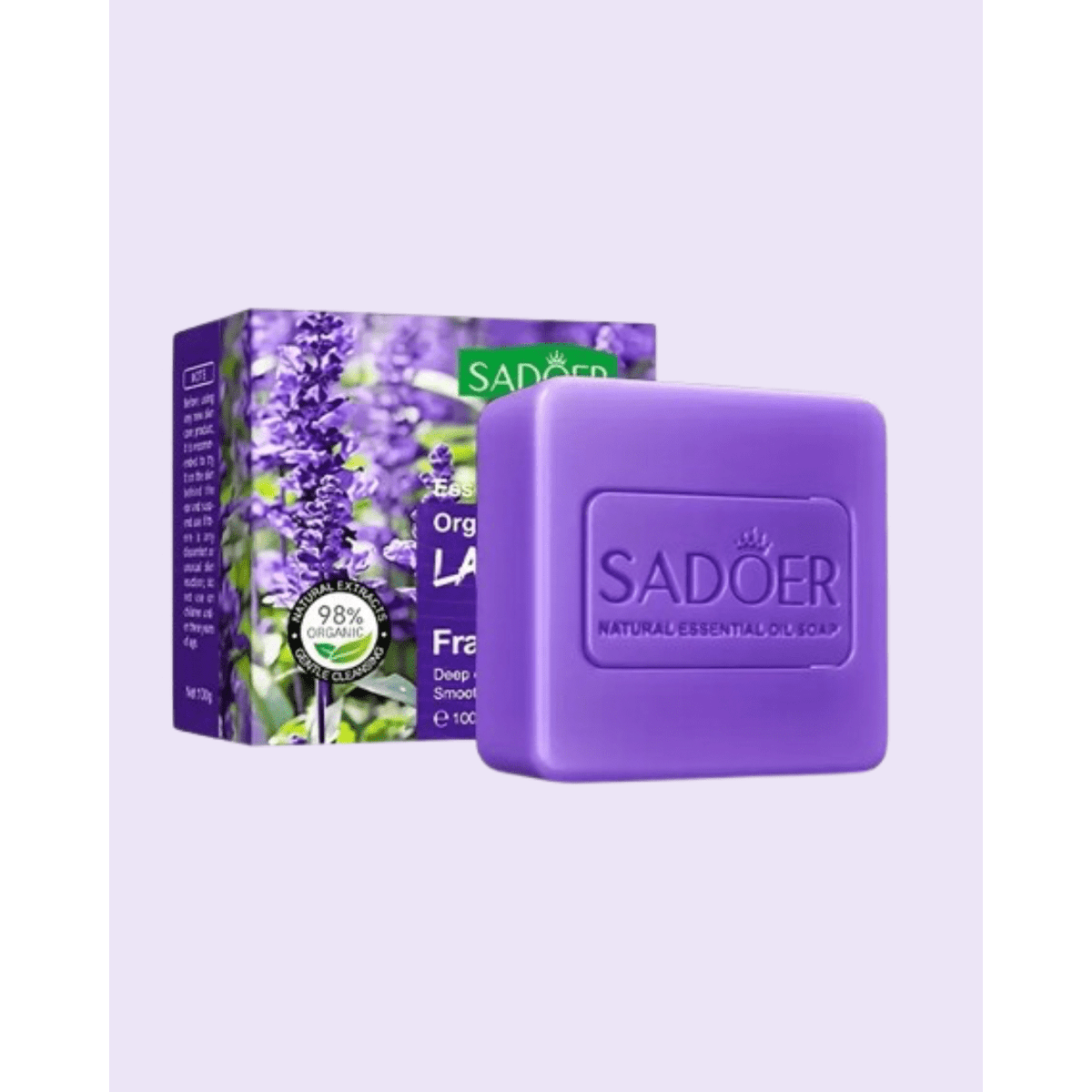 SADOER Organic Lavender Soap 100g