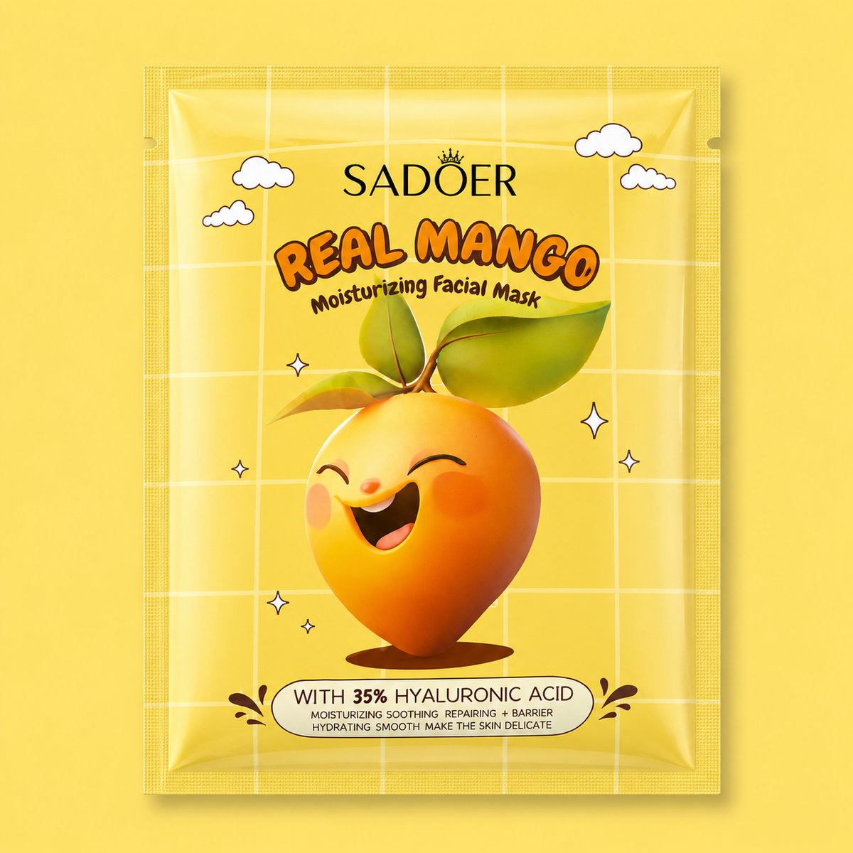 SADOER Real Mango Moisturizing Facial Mask