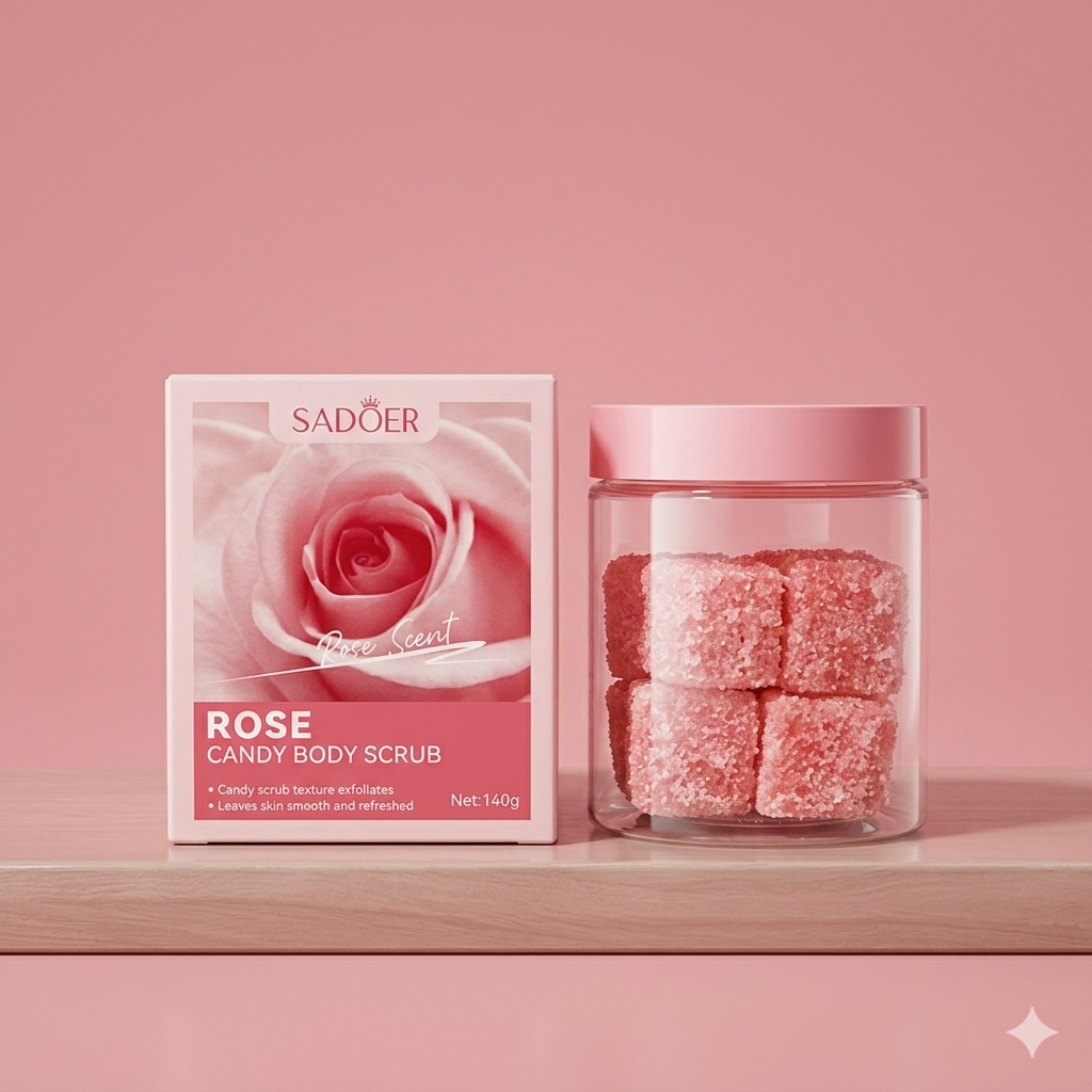 SADOER Rose Candy Body Scrub (140g)