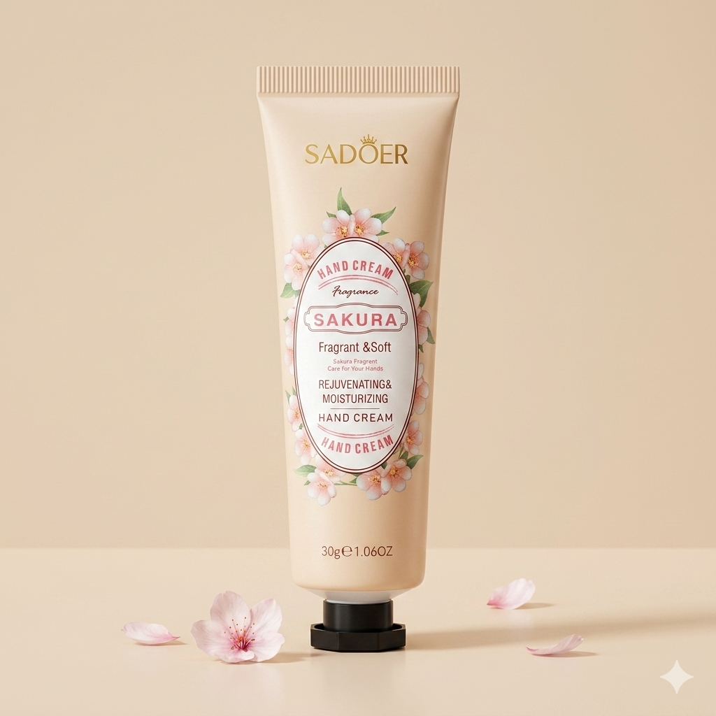 SADOER Sakura Fragrant & Soft Hand Cream