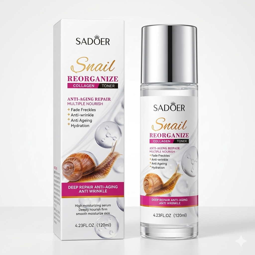 SADOER Snail Reorganize Collagen Toner