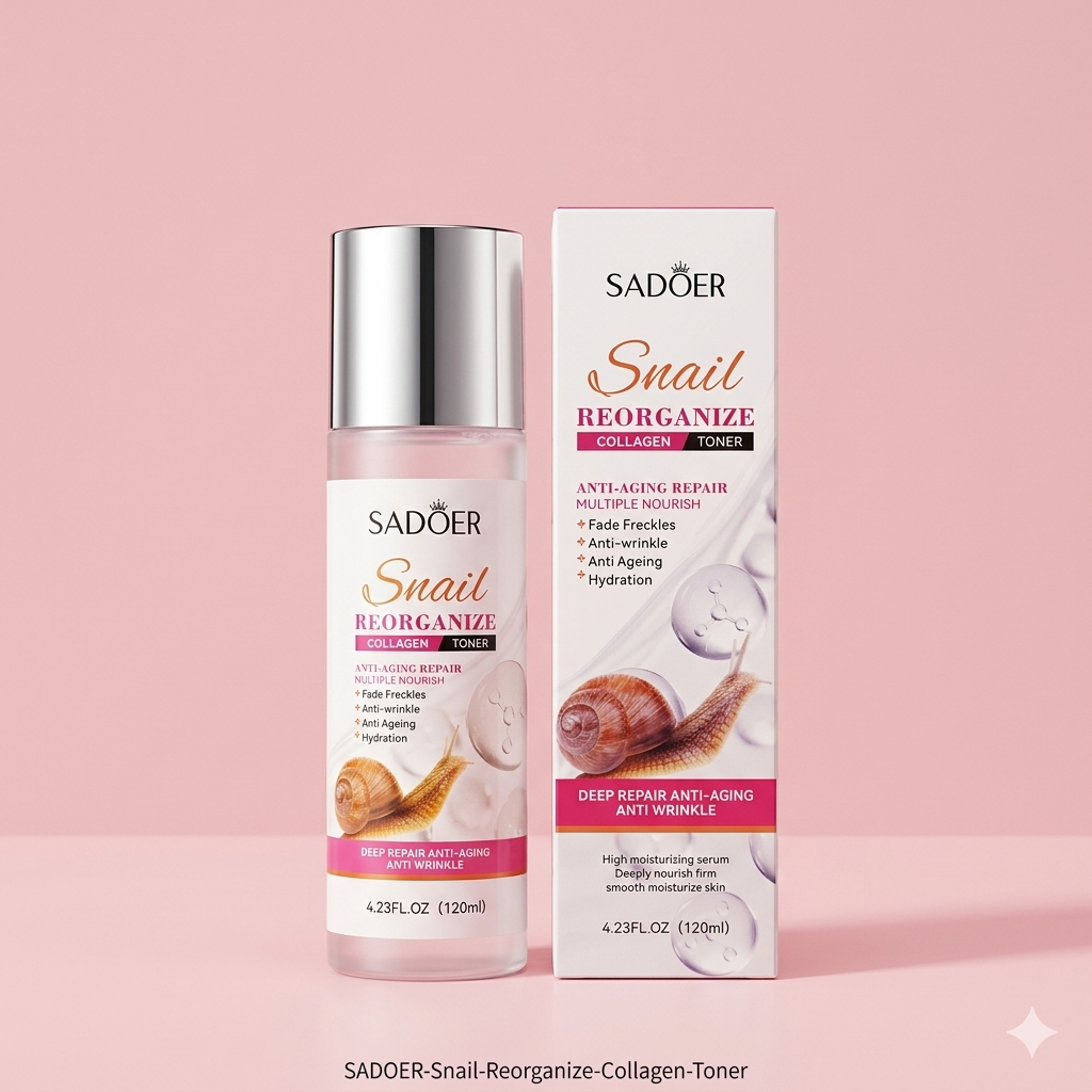 SADOER Snail Reorganize Collagen Toner