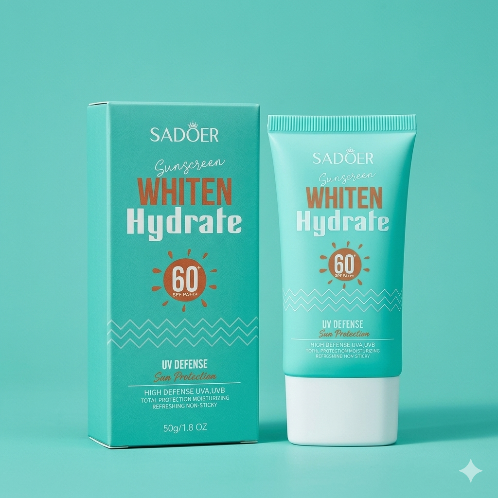 SADOER Sunscreen Whiten & Hydrate SPF 60+