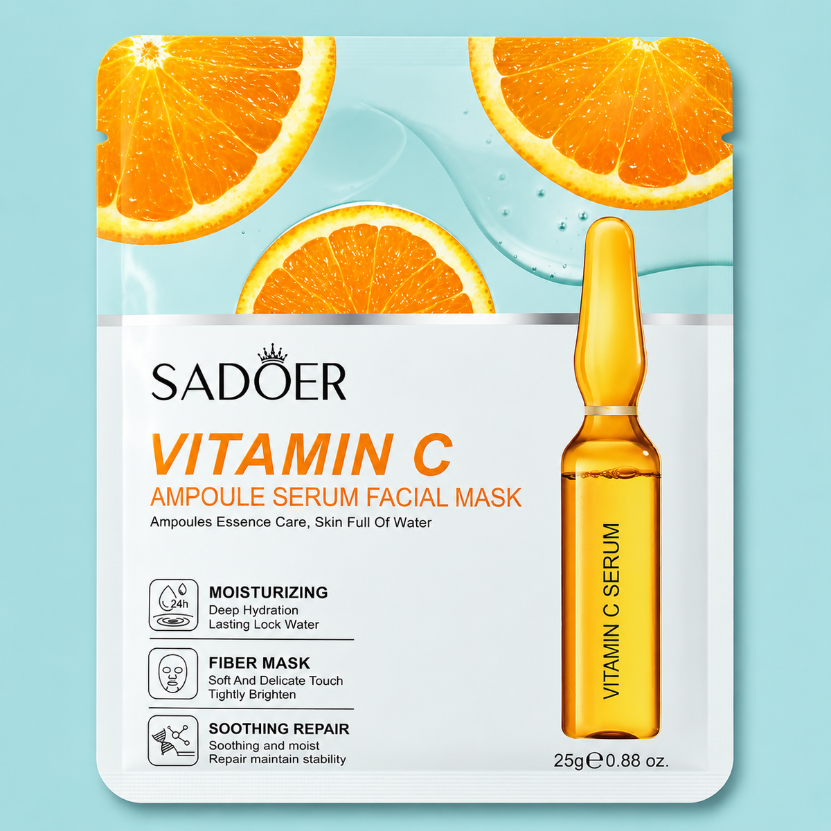 SADOER Vitamin C Ampoule Serum Facial Mask