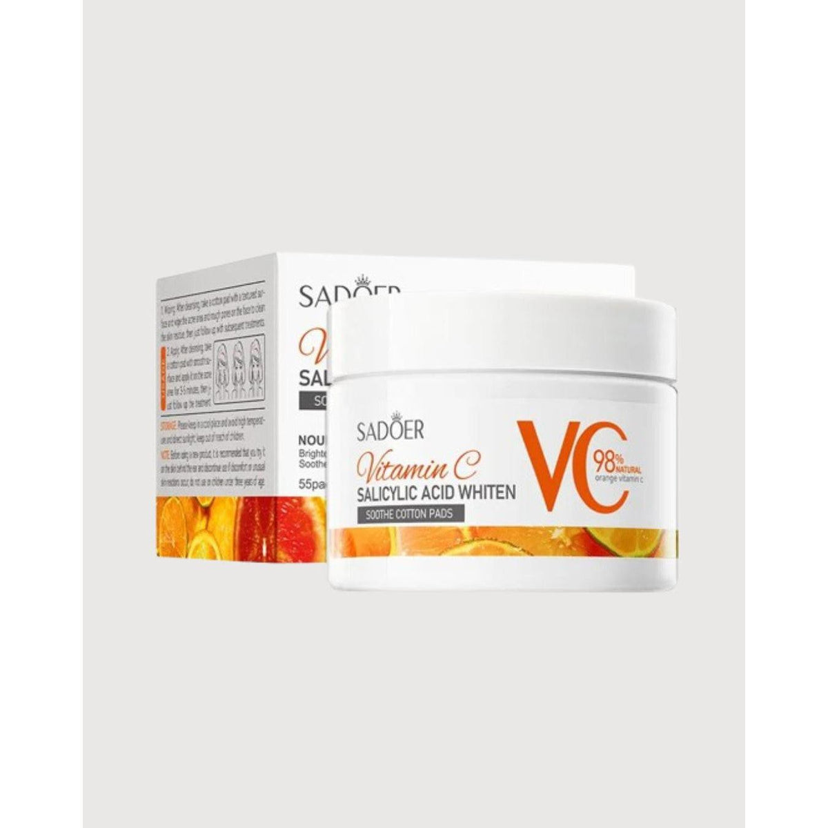 Sadoer Vitamin C Salicylic Cotton Pads 110g