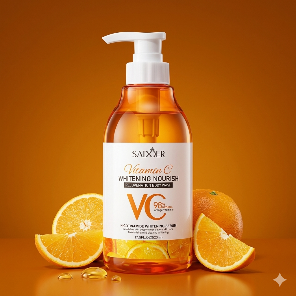 SADOER Vitamin C Whitening Nourish Rejuvenation Body Wash