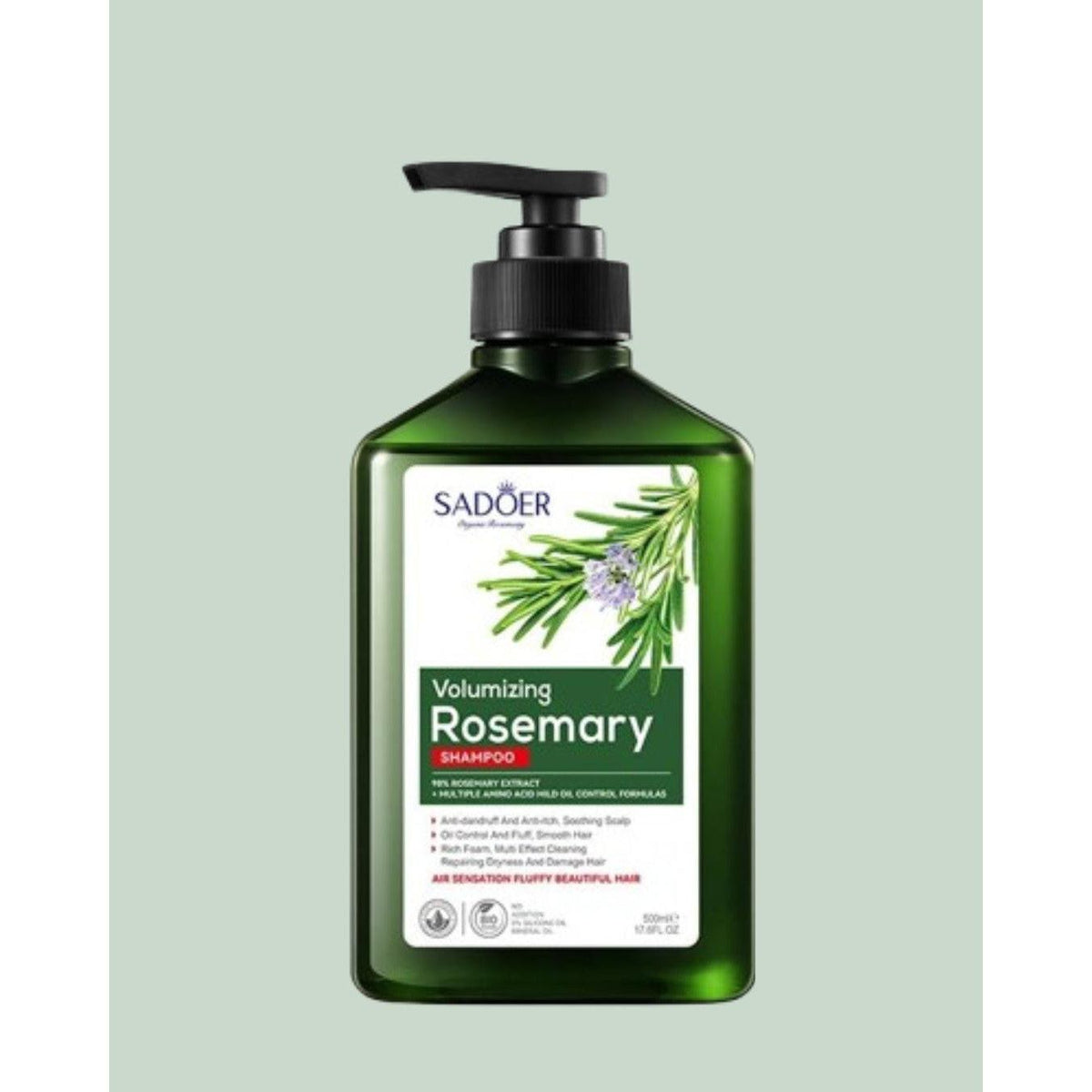 SADOER Volumizing Rosemary Shampoo 500ml