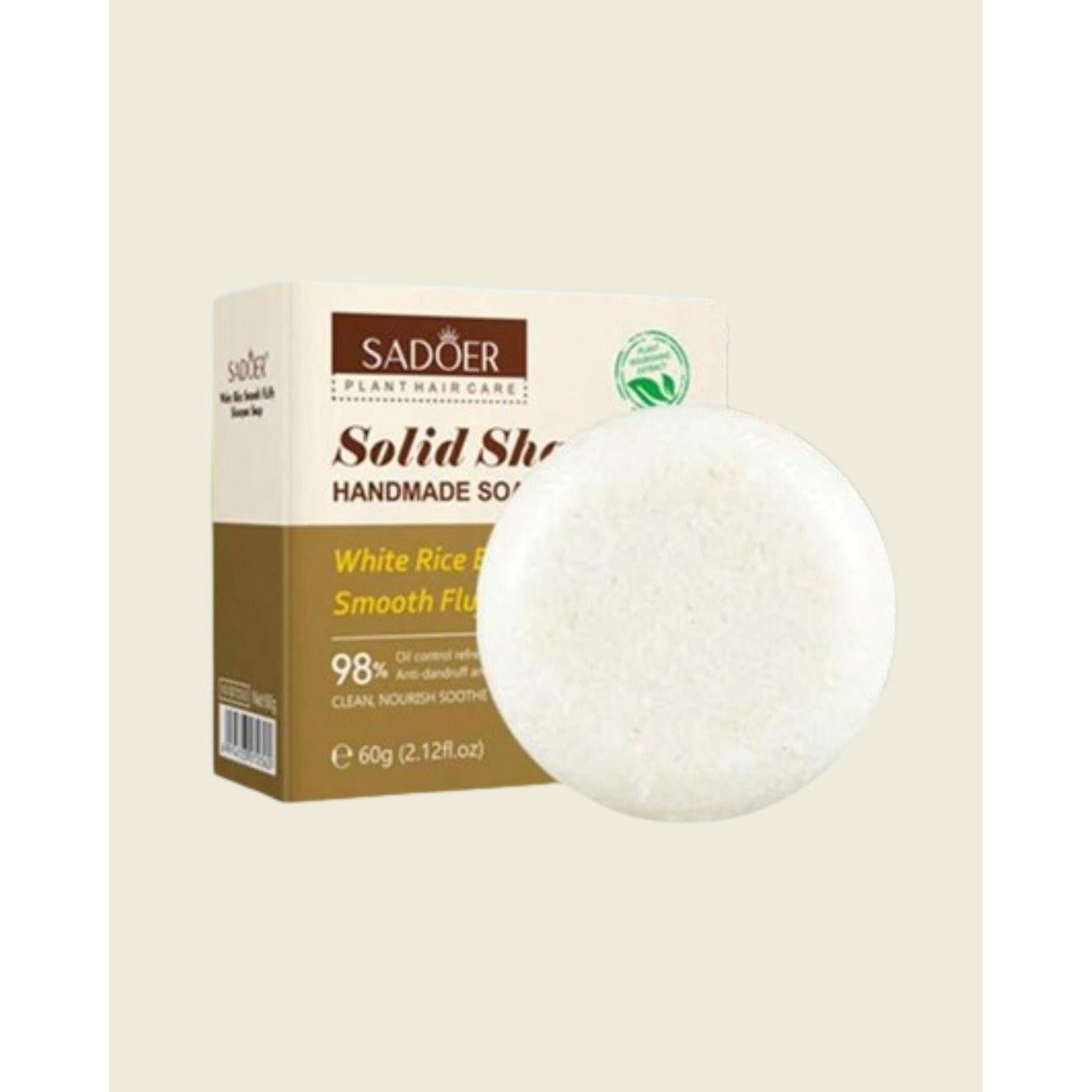 SADOER White Rice Shampoo Soap 60g