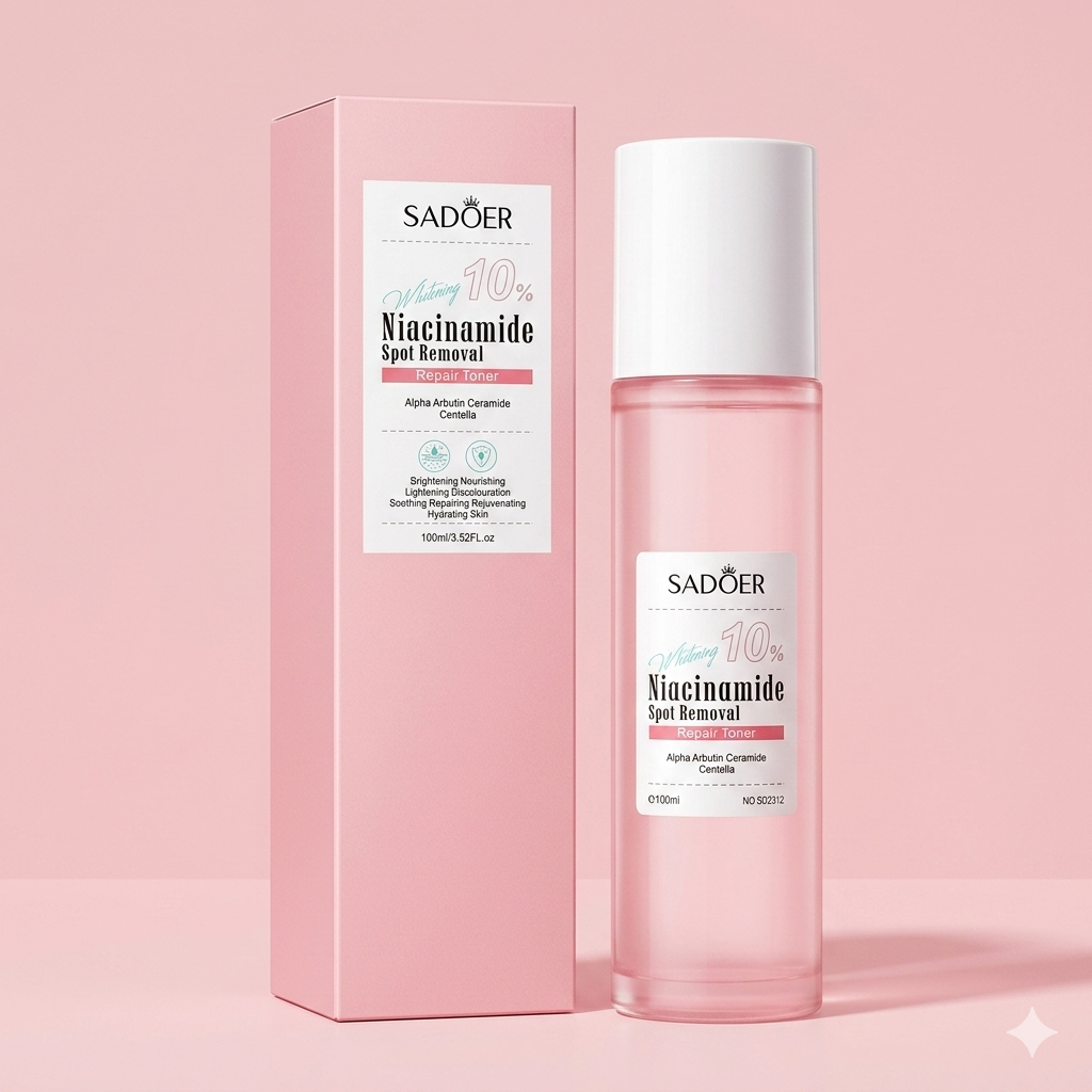 SADOER Whitening 10% Niacinamide Spot Removal Repair Toner