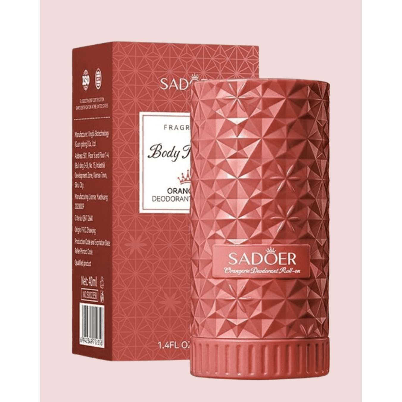 SADOER Body Perfume Deodorant 40ml-Citrus