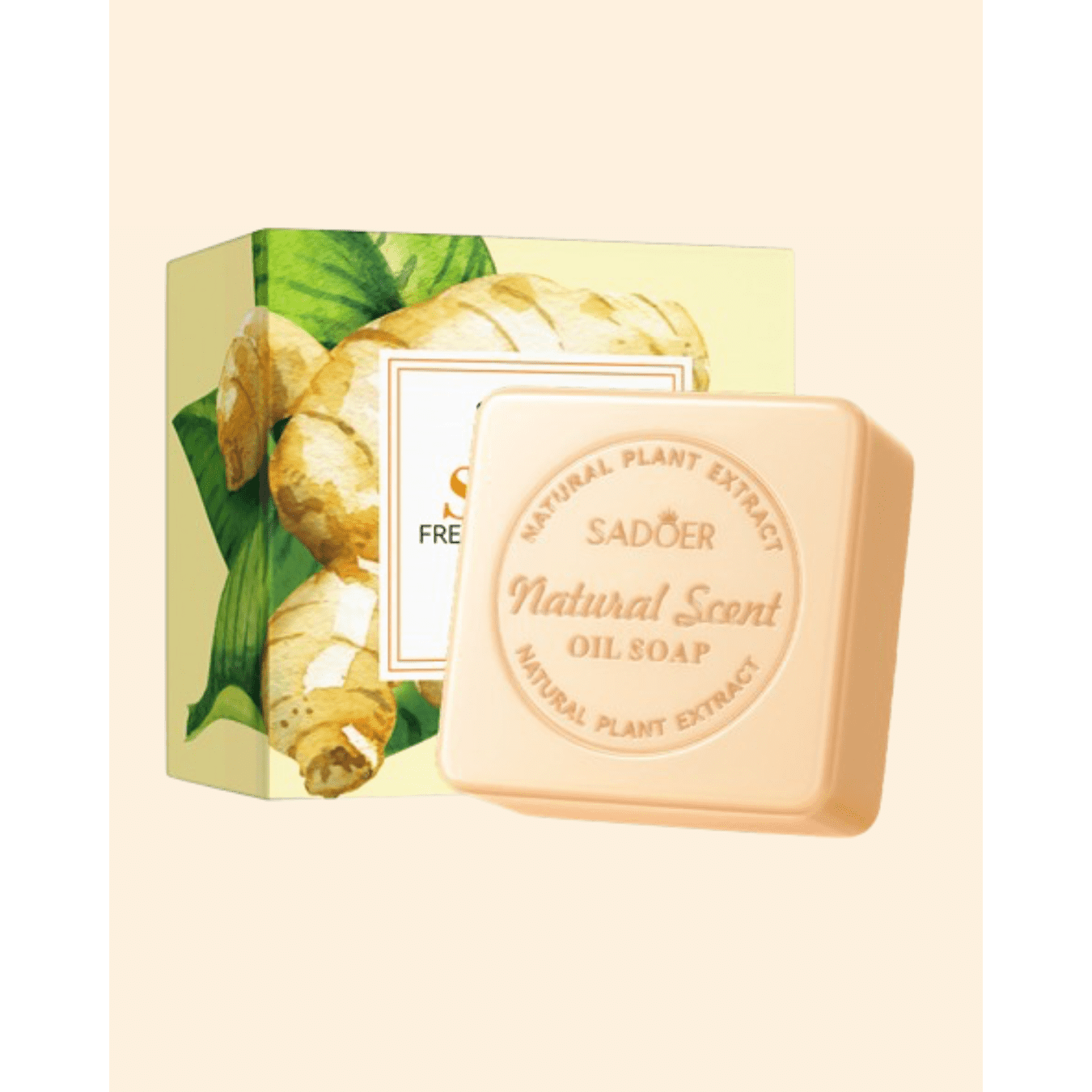 SADOER Natural Fresh Ginger Soap 100g