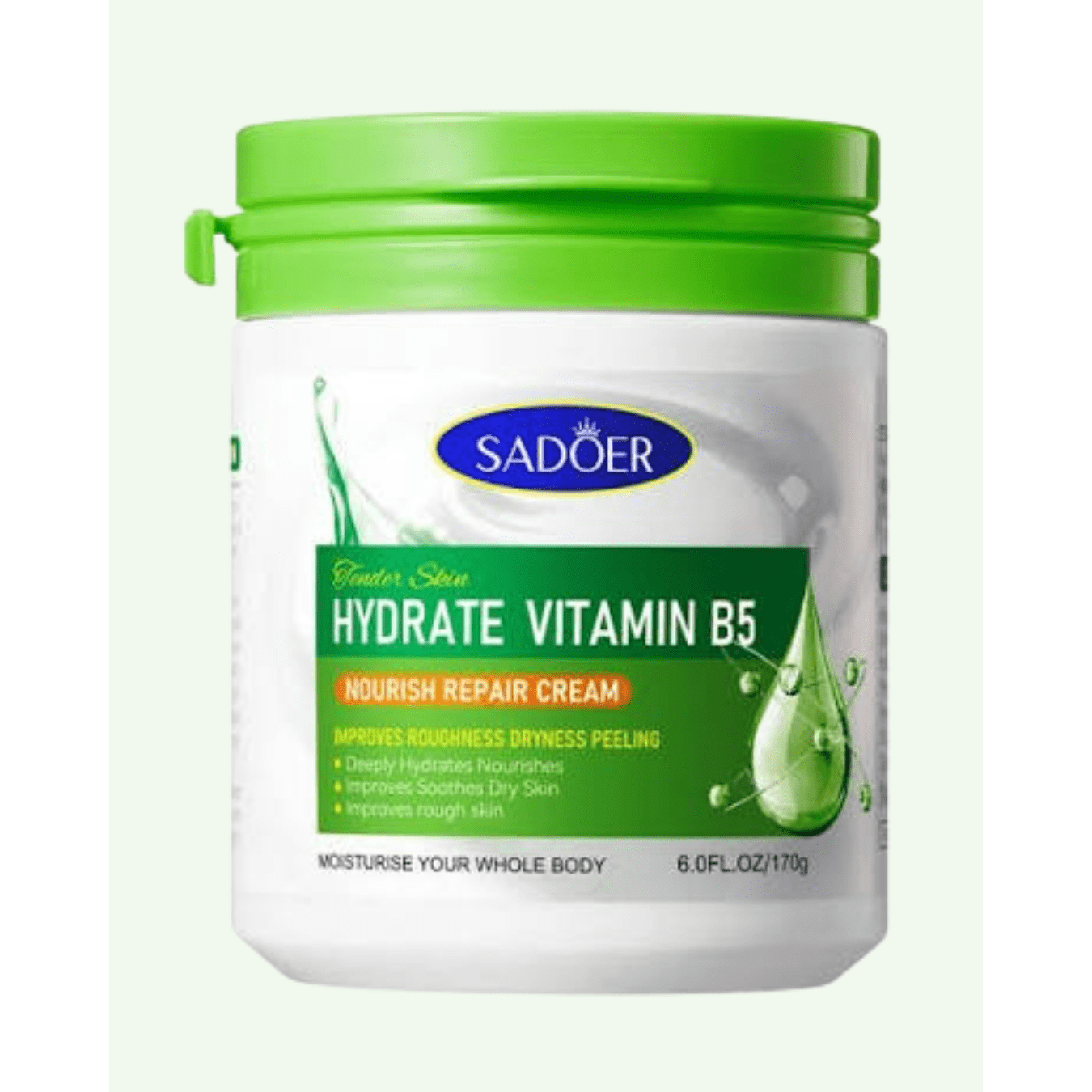 SADOER Nourish Repair Cream 170g-Vitamin B5