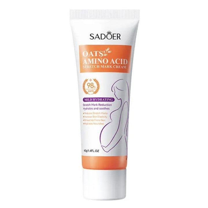 SADOER Oats Amino Acid Stretch Mark Cream Mild Hydrating 40g