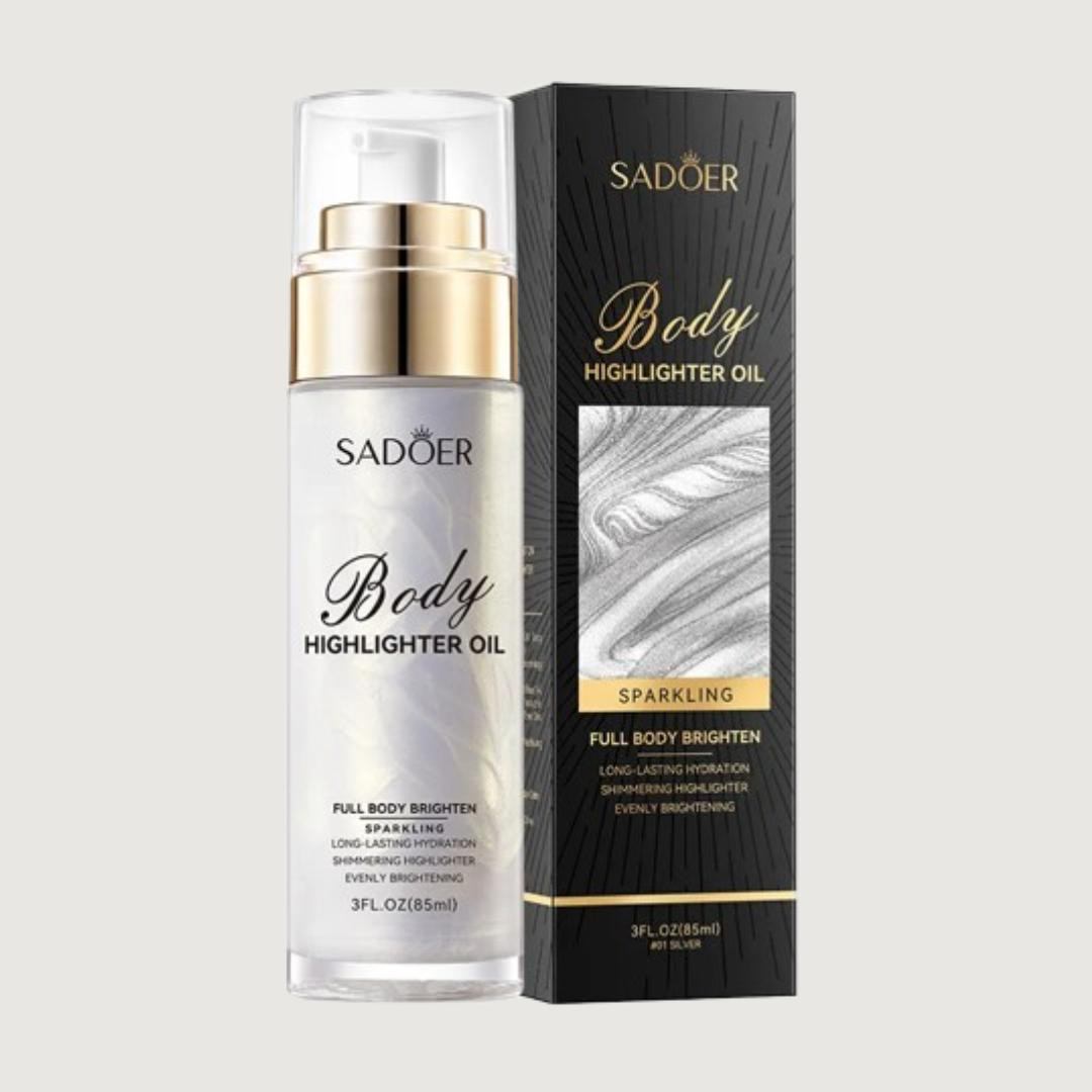 SADOER Body Highlighter Oil 85ml-01 Silver