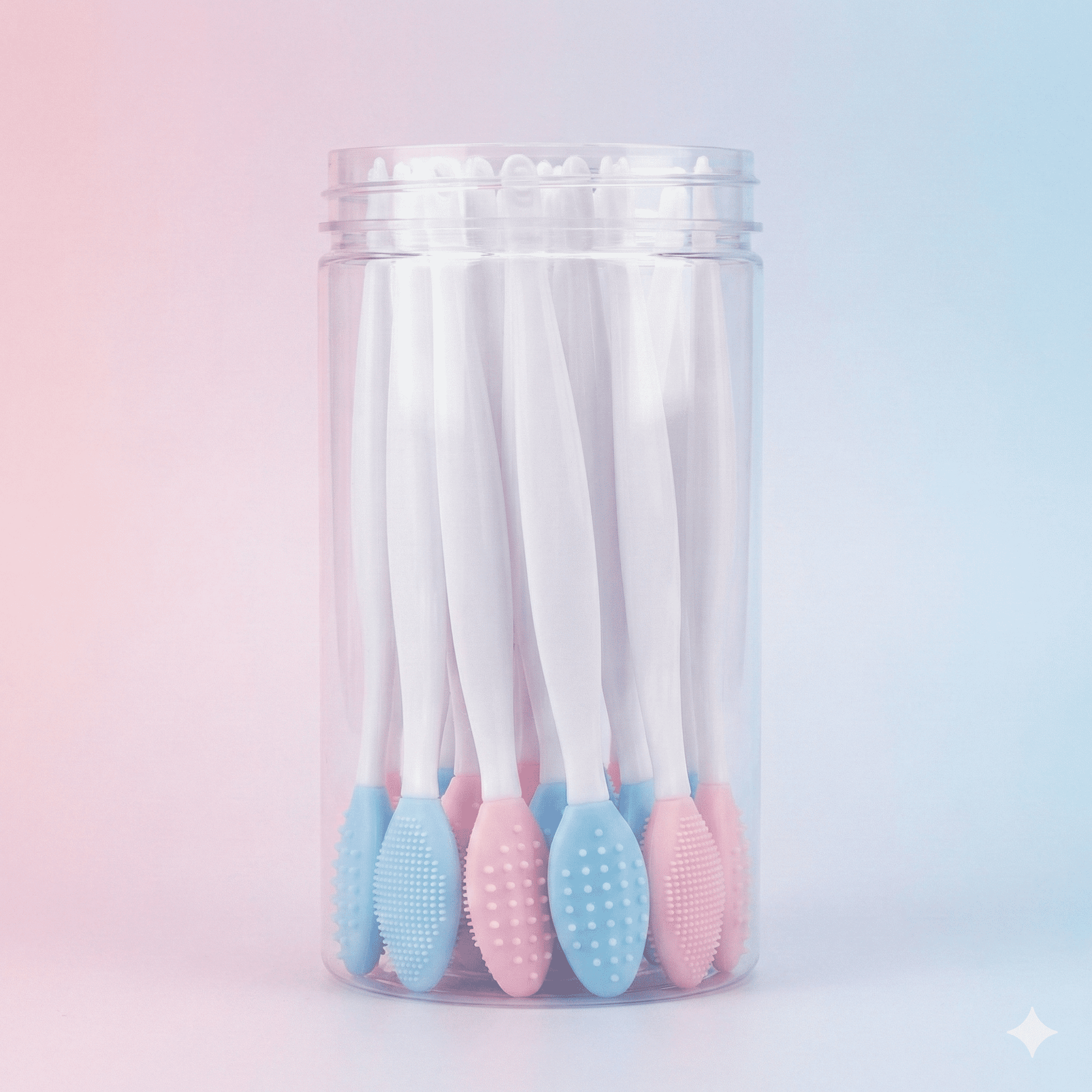 Silicone Lip Brush Applicator Set 24