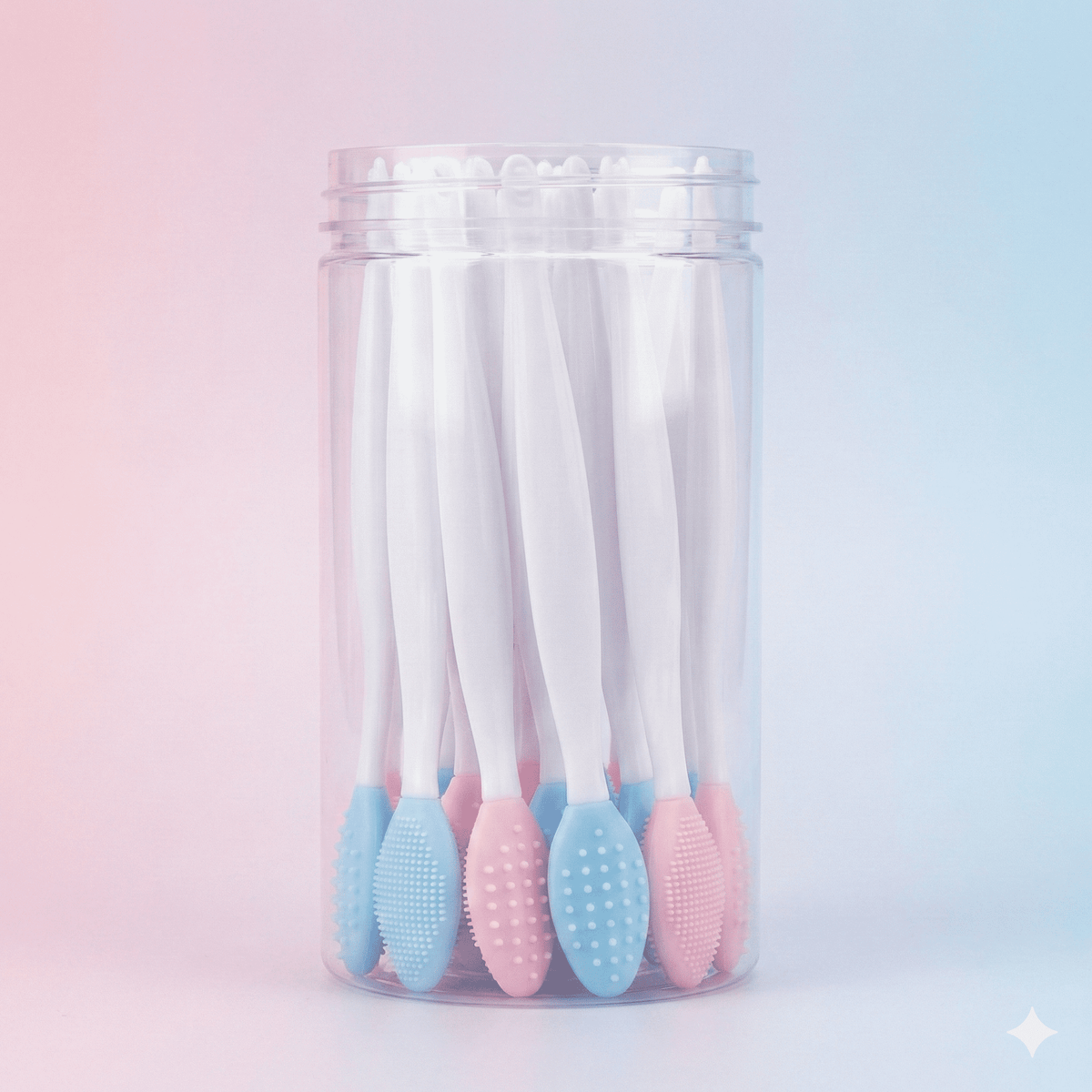 Silicone Lip Brush Applicator Set 24