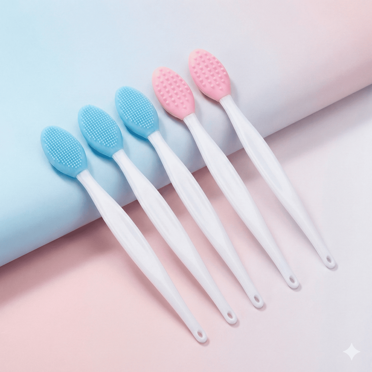 Silicone Lip Brush Applicator Set 5