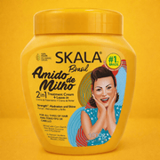 Skala Brasil Corn Starch 2-in-1 Treatment Cream + Leave-In