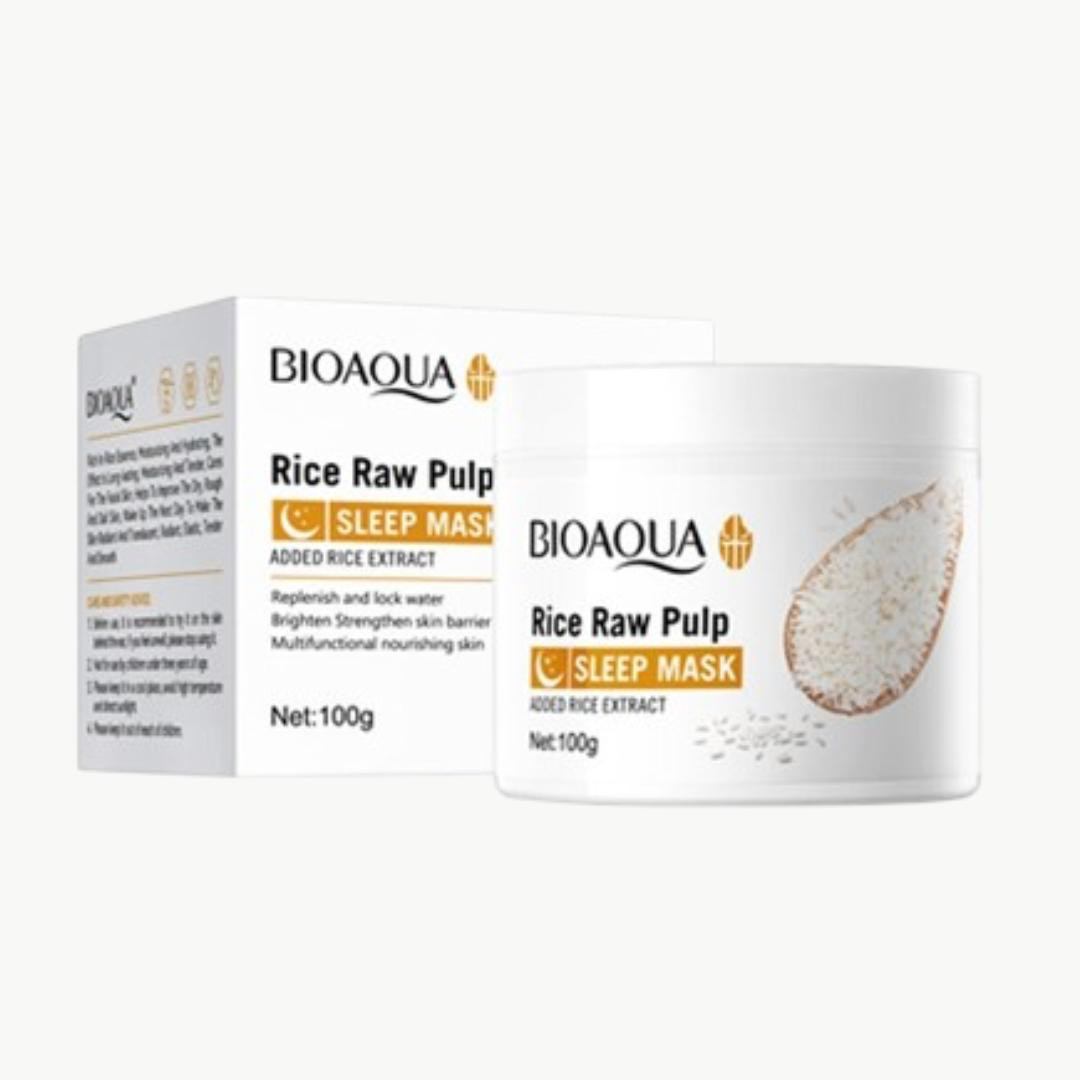 BIOAQUA Rice Raw Pulp Sleep Mask 100g