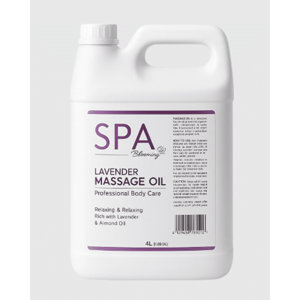 Spa Blooming Massage Oil 4L- Lavender