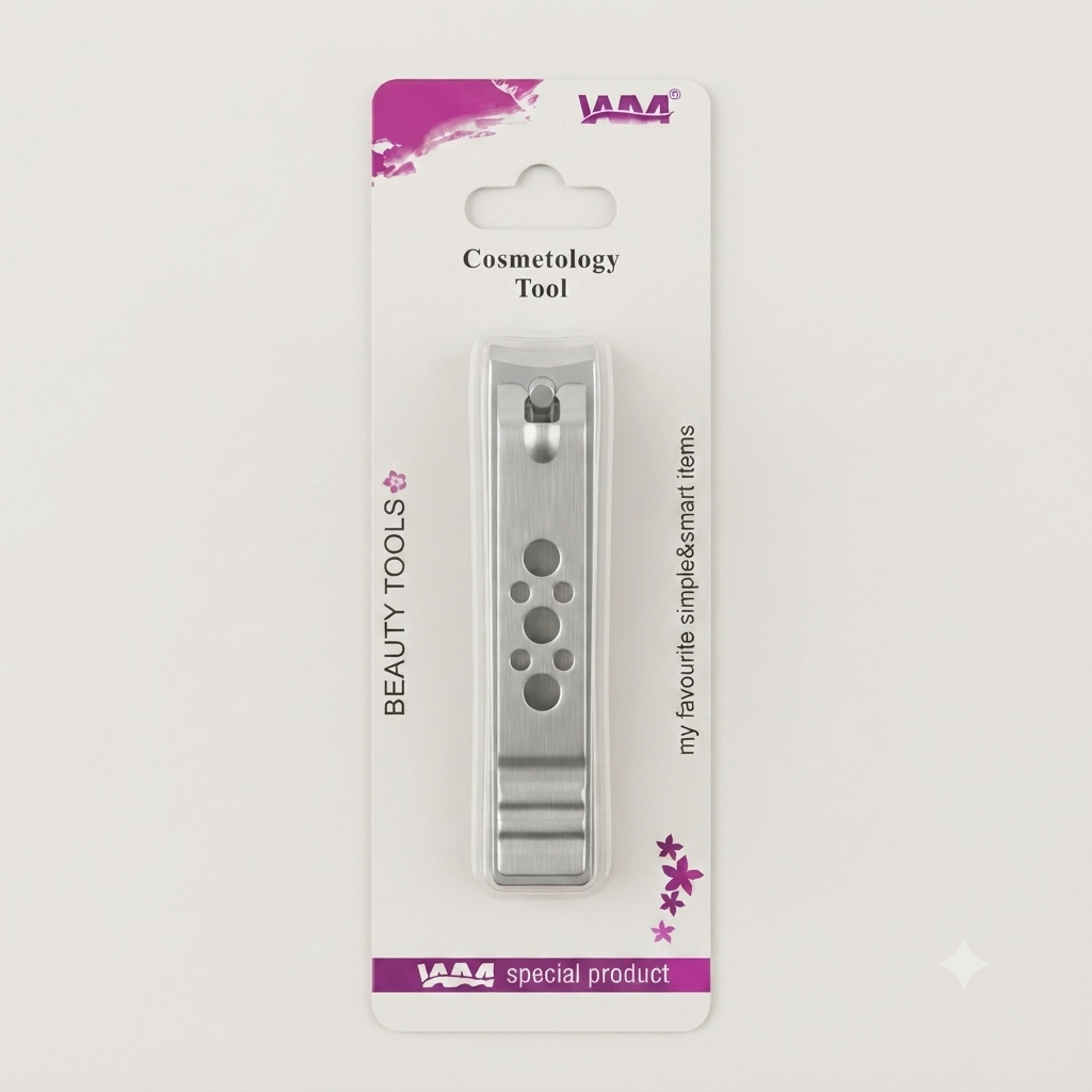 Stainless Steel Nail Clipper with Non-Slip Grip